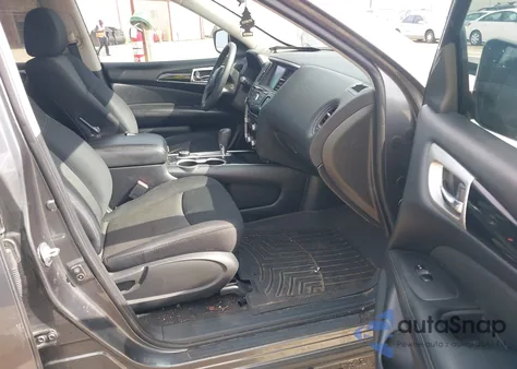 2018 Nissan Pathfinder S из США, поврежденный, VIN 5N1DR2MM5JC643780